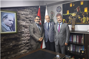REKTÖRÜMÜZ PROF. DR. MUSTAFA HATİPLER’DEN ANADOLU AJANSINA ZİYARET