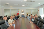 EDİRNE’NİN KARDEŞ ŞEHRİ LÖRRACH’TAN GELEN HEYET, ÜNİVERSİTEMİZİ ZİYARET ETTİ