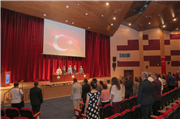 TRAKYA ÜNİVERSİTESİNDE 15 TEMMUZ DEMOKRASİ VE MİLLİ BİRLİK GÜNÜ ETKİNLİKLERİ YAPILDI