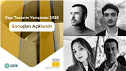MİMARLIK FAKÜLTEMİZE ÇEİS YAPI TASARIM YARIŞMASI'NDA BİRİNCİLİK ÖDÜLÜ