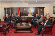 EDİRNE CUMHURİYET BAŞSAVCISI TUĞAN SARICA’DAN REKTÖR PROF. DR. MUSTAFA HATİPLER’E ZİYARET