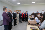 ÜNİVERSİTEMİZ SAĞLIK BİLİMLERİ FAKÜLTESİNDE YENİ AMFİLER AÇILDI