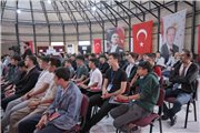 MAZİDEN ATİYE GENÇLİK KAMPINDA REKTÖRÜMÜZDEN İLK DERS