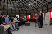 MAZİDEN ATİYE GENÇLİK KAMPINDA REKTÖRÜMÜZDEN İLK DERS