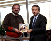 ÖĞRETİM GÖREVLİSİ SONER TUNA’DAN REKTÖRÜMÜZE ZİYARET