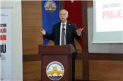 ÜNİVERSİTEMİZDE ULUSLARARASI İŞ BİRLİĞİ PROJE ÇAĞRILARI BİLGİLENDİRME GÜNÜ PROGRAMI GERÇEKLEŞTİRİLDİ