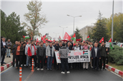 TRAKYA ÜNİVERSİTESİNDE “GAZZE İÇİN UMUT, İNSANLIK İÇİN ONUR YÜRÜYÜŞÜ” DÜZENLENDİ