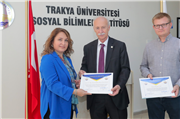 “EDİRNE” KONULU TEZLER ÖDÜLLENDİRİLDİ