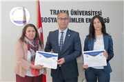 “EDİRNE” KONULU TEZLER ÖDÜLLENDİRİLDİ