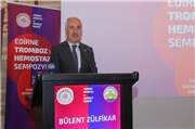 ÜNİVERSİTEMİZDE “TROMBOZ VE HEMOSTAZ SEMPOZYUMU” DÜZENLENDİ