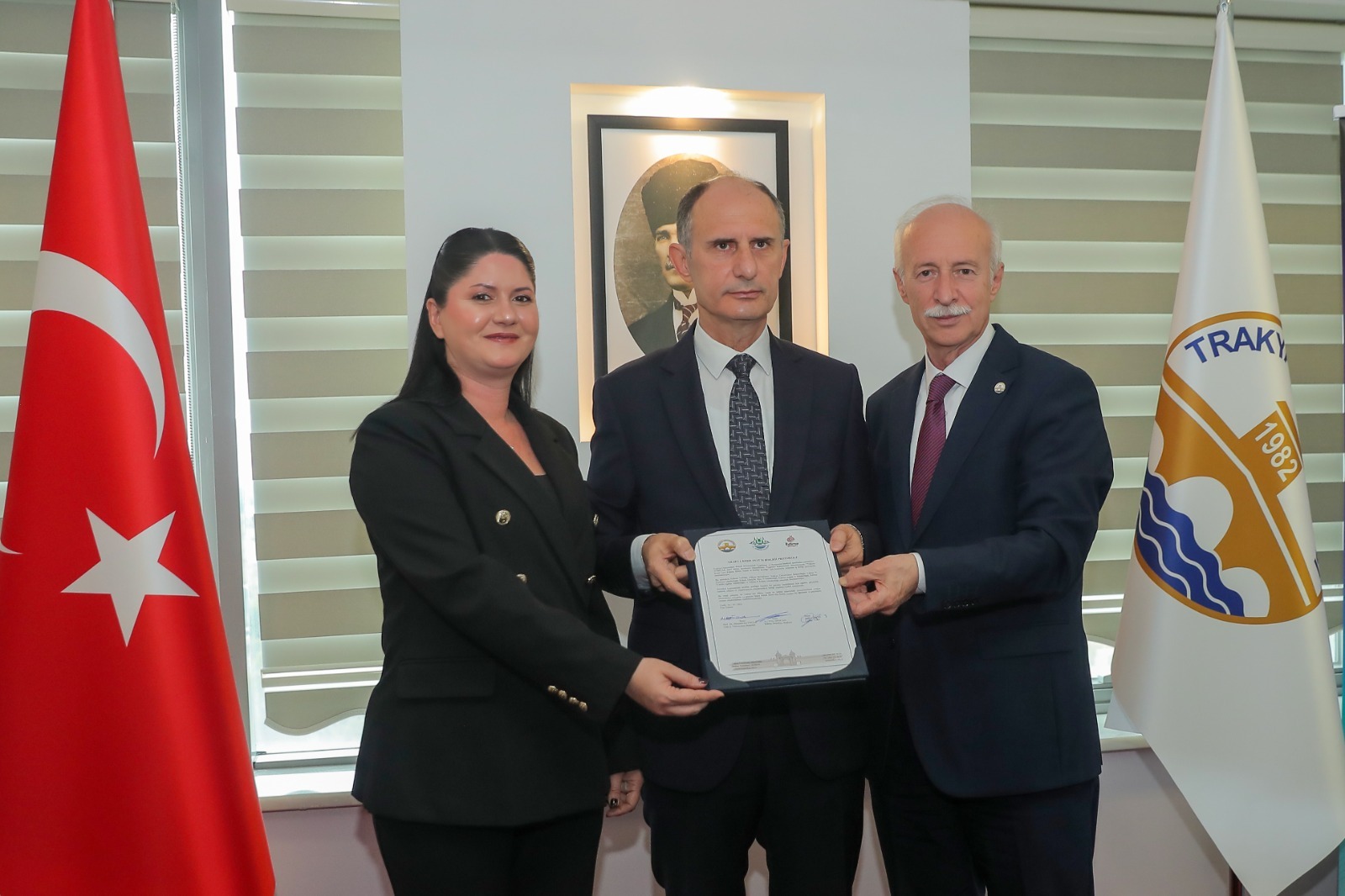 “TRAKYA KEŞiF FEST PROJESİ” İŞ BiRLiĞi PROTOKOLÜ İMZALANDI