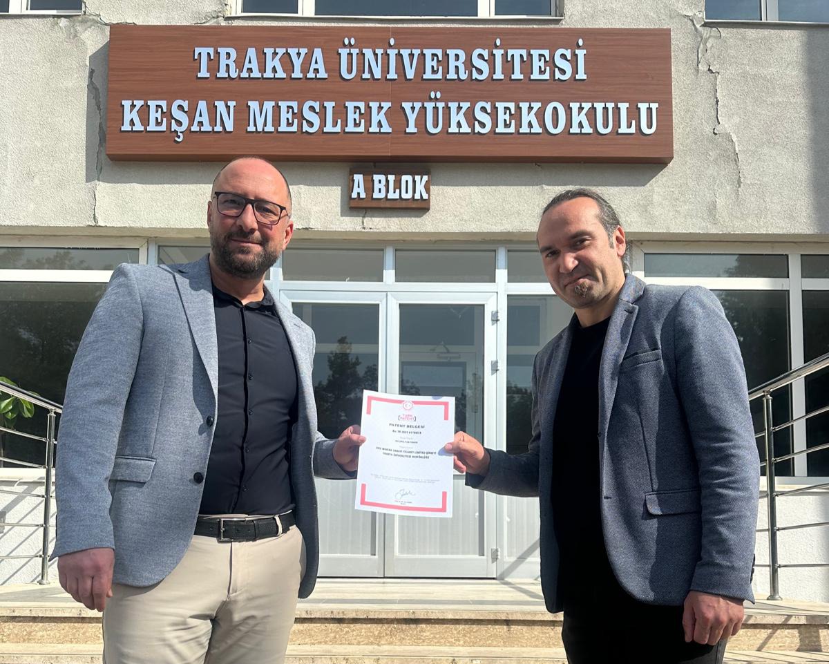 ÜNİVERSİTEMİZDE BİR PATENT BAŞARISI DAHA