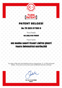 ÜNİVERSİTEMİZDE BİR PATENT BAŞARISI DAHA