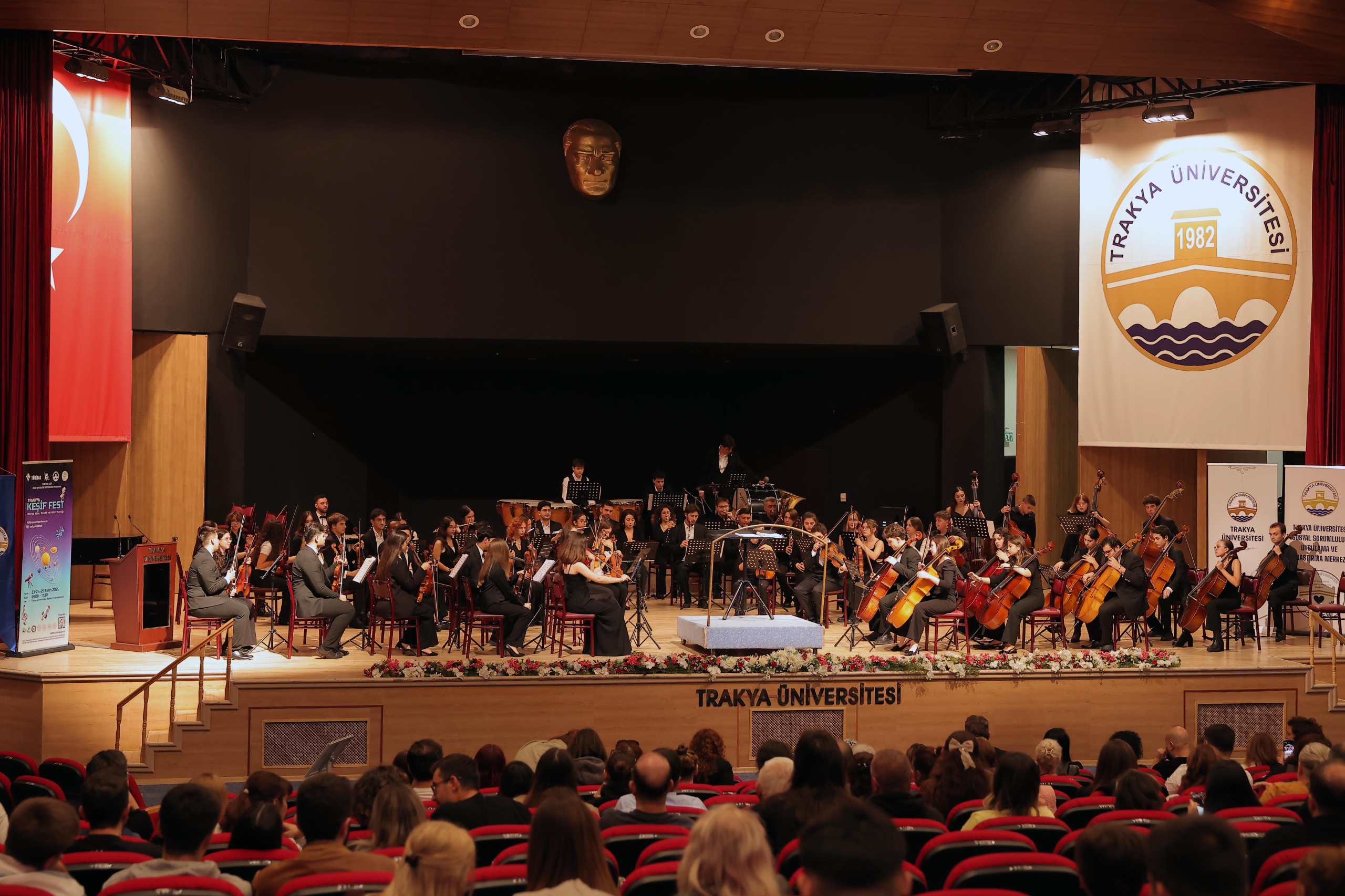 TRAKYA KEŞİF FEST’TE GENÇLİK SENFONİ ORKESTRASI KONSERİ