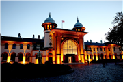 TARİHİ KARAAĞAÇ GAR BİNASI AYDINLATILDI