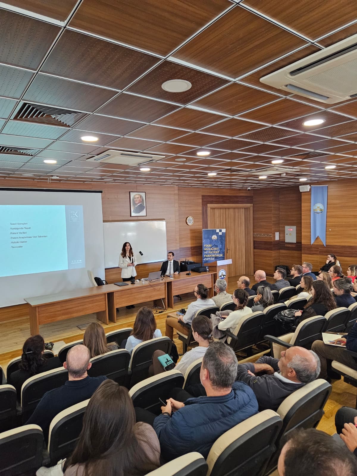 FİKRİ VE SINAİ MÜLKİYET HAKLARI FARKINDALIK EĞİTİMİ GERÇEKLEŞTİRİLDİ