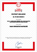 TRAKYA ÜNİVERSİTESİ ARAŞTIRMACILARINDAN BİR PATENT BAŞARISI DAHA