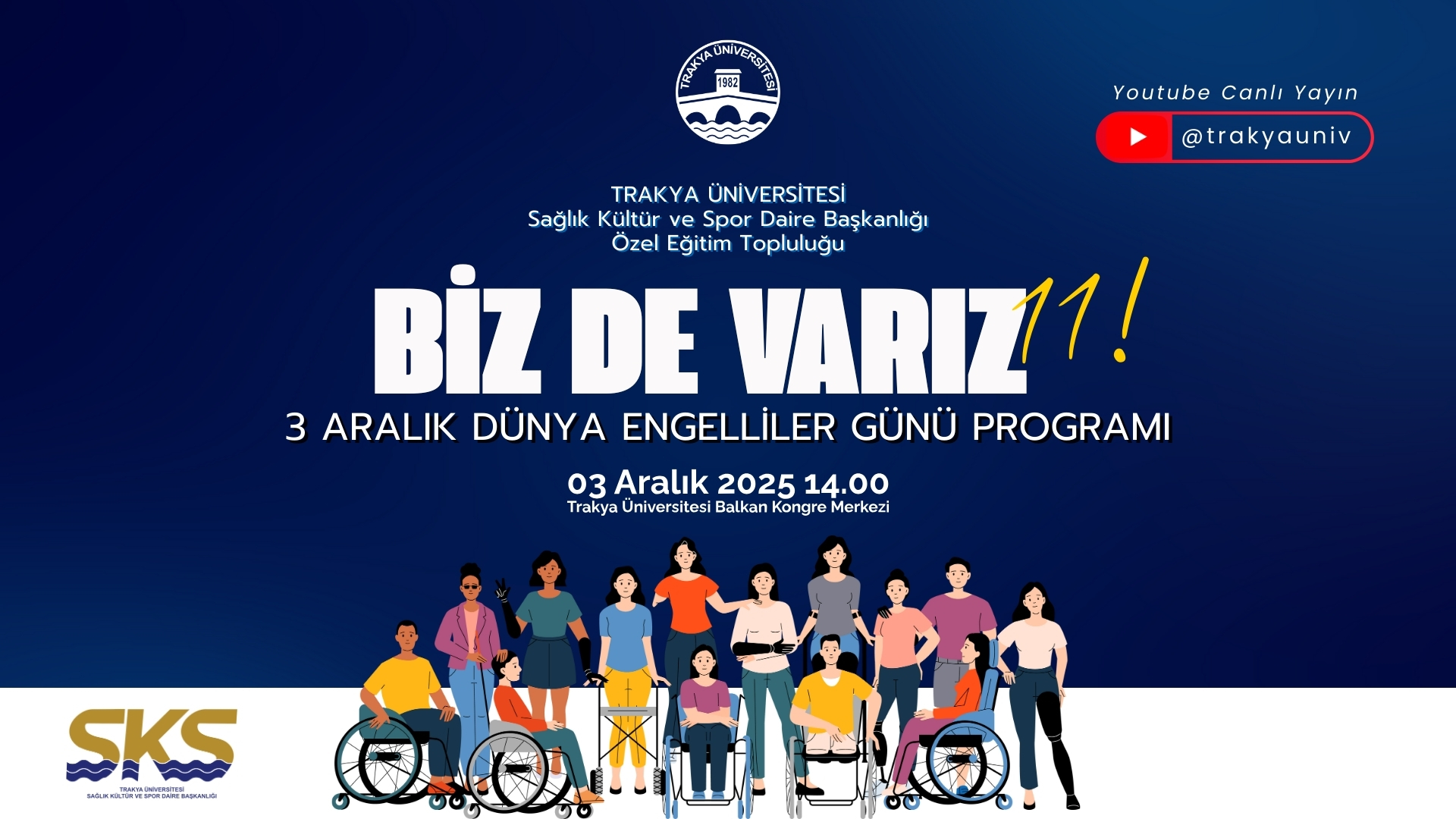 YOUTUBE KANALIMIZDA CANLI YAYINDA