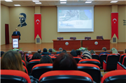 BAKÜ SLAVYAN ÜNİVERSİTESİ REKTÖRÜ ANAR NAĞIYEV ÜNİVERSİTEMİZDE KONFERANS VERDİ