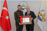 MİLLİ EĞİTİM BAKAN MÜŞAVİRİ SÜLEYMAN CAN’DAN REKTÖR PROF. DR. MUSTAFA HATİPLER’E ZİYARET