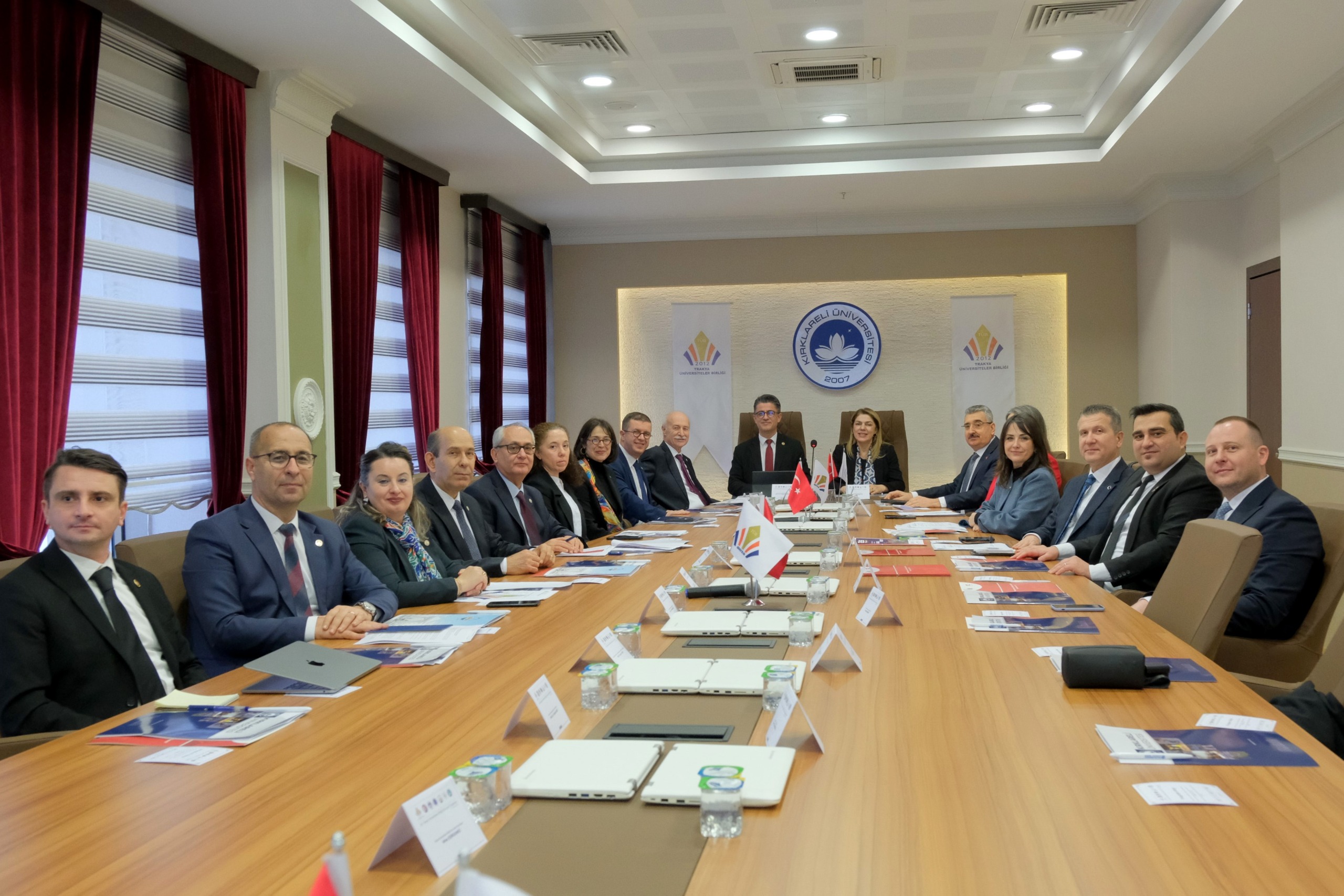 25. TRAKYA ÜNİVERSİTELER BİRLİĞİ ÜST KURUL TOPLANTISI GERÇEKLEŞTİRİLDİ