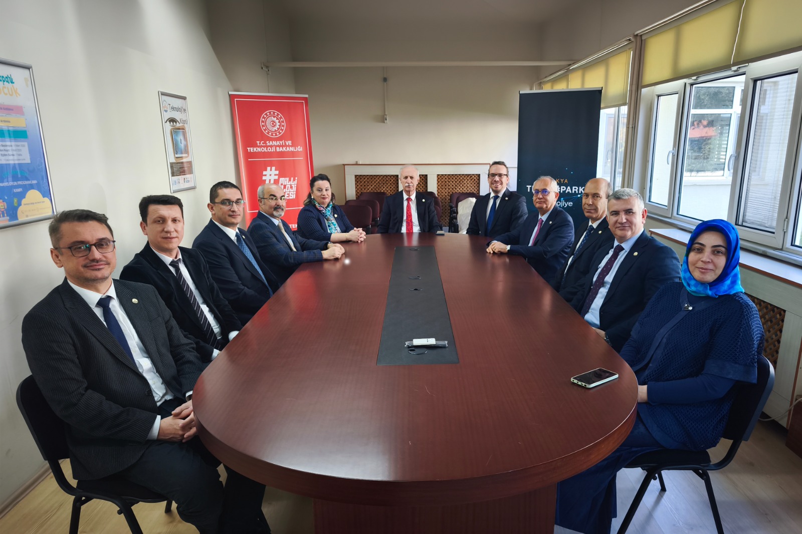 REKTÖRÜMÜZ PROF. DR. MUSTAFA HATİPLER’DEN TRAKYA TEKNOPARK’A ZİYARET