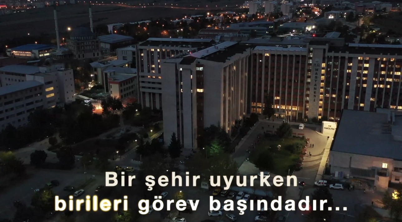 TRAKYA ÜNİVERSİTESİ HASTANESİ HEKİMLERİNE 14 MART'A ÖZEL TEŞEKKÜR VİDEOSU