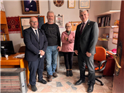 TRAKYA ÜNİVERSİTESİNDEN BASIN MENSUPLARINA BAYRAM ZİYARETİ