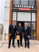 TRAKYA ÜNİVERSİTESİNDEN BASIN MENSUPLARINA BAYRAM ZİYARETİ