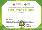 TRAKYA ÜNİVERSİTESİ'NİN SIFIR ATIK BELGESİ 5 YIL DAHA UZATILDI