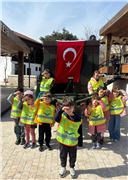 TRAKYA ÜNİVERSİTESİ ZEYNEP MUSTAFA TAŞ UYGULAMA ANAOKULU ÖĞRENCİLERİ YERLİ VE MİLLİ ARAÇLARLA BULUŞTU
