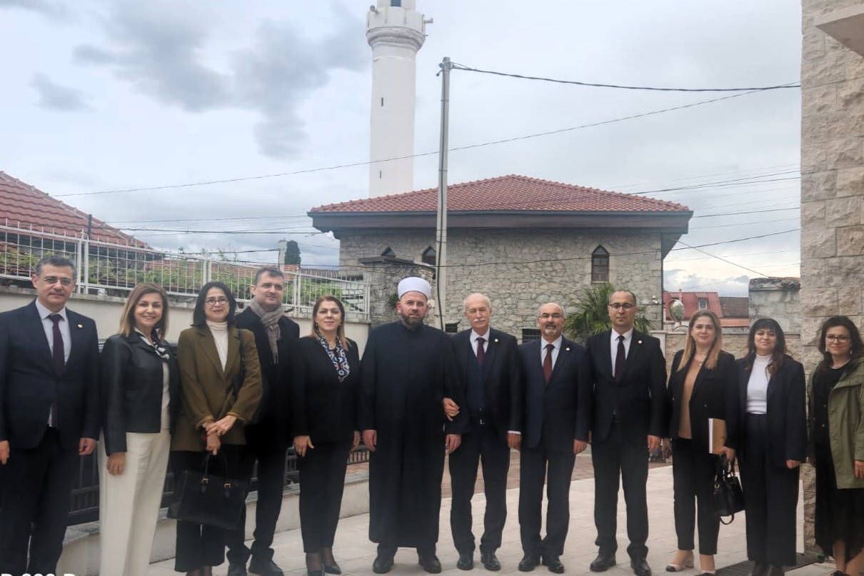 TRAKYA ÜNİVERSİTESİ HEYETİ KARADAĞ’DA ZİYARETLERDE BULUNDU