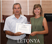 ULUSLARARASI TÜRKÇE YAZ OKULU’NA KATILAN ÖĞRENCİLER SERTİFİKALARINI ALDI