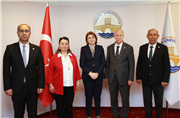 AZERBAYCAN EĞİTİM MÜŞAVİRİ NECİBE NESİBOVA’DAN TRAKYA ÜNİVERSİTESİ’NE ZİYARET