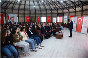 MAZİDEN ATİYE PROJESİ’NDE REKTÖR HATİPLER’DEN GENÇLERE TARİH VE MEDENİYET DERSİ