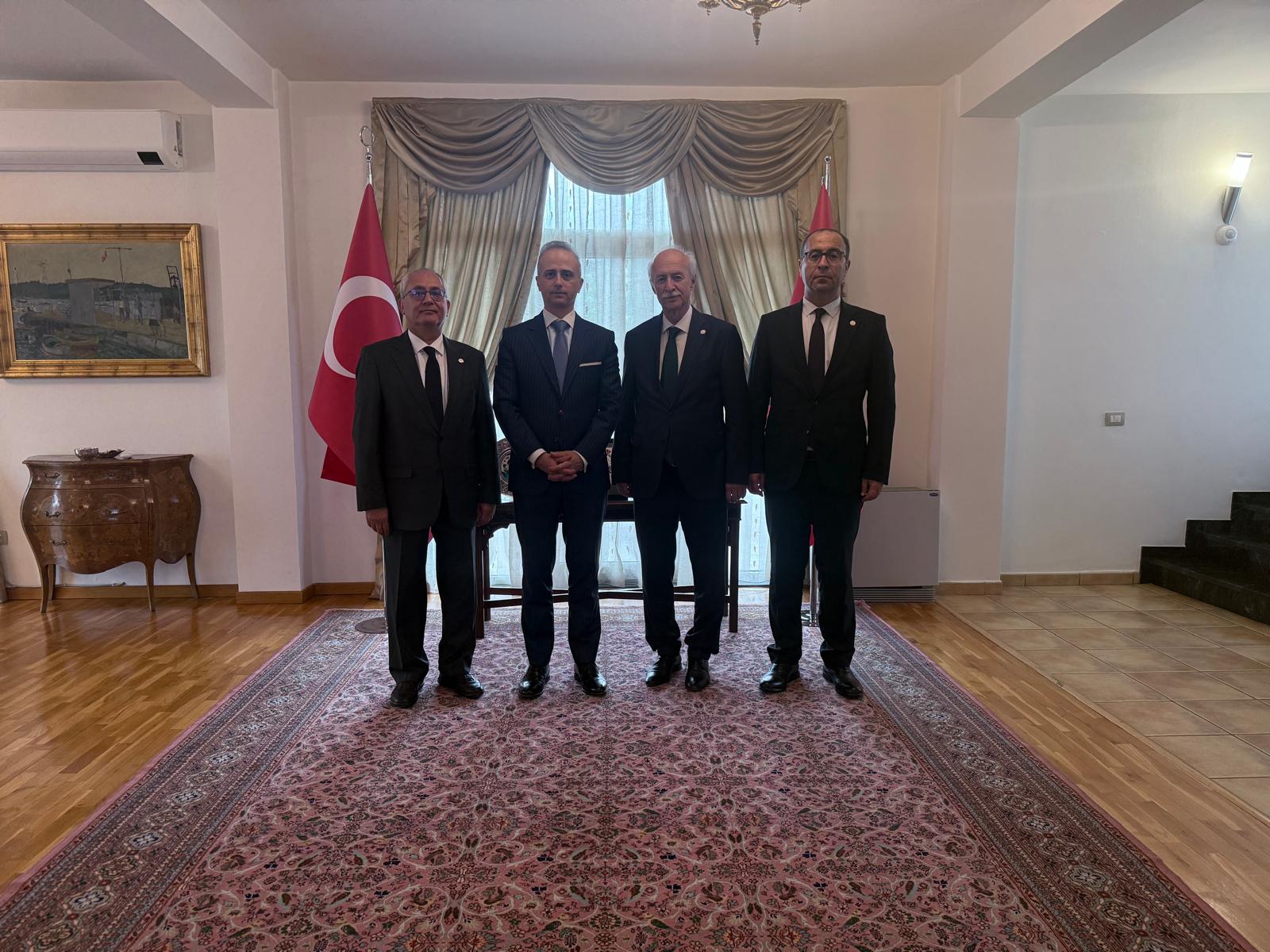 TRAKYA ÜNİVERSİTESİ ARNAVUTLUK’TA İŞ BİRLİĞİ TEMASLARI GERÇEKLEŞTİRDİ