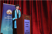 TRAKYA ÜNİVERSİTESİ EDİRNE SOSYAL BİLİMLER MESLEK YÜKSEKOKULU MEZUNLARINI UĞURLADI
