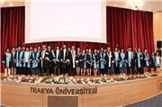 TRAKYA ÜNİVERSİTESİ EDİRNE SOSYAL BİLİMLER MESLEK YÜKSEKOKULU MEZUNLARINI UĞURLADI