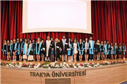 TRAKYA ÜNİVERSİTESİ EDİRNE SOSYAL BİLİMLER MESLEK YÜKSEKOKULU MEZUNLARINI UĞURLADI