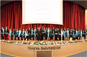 TRAKYA ÜNİVERSİTESİ EDİRNE SOSYAL BİLİMLER MESLEK YÜKSEKOKULU MEZUNLARINI UĞURLADI