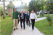 SAĞLIK MÜZEMİZ VAKIFLAR GENEL MÜDÜRÜ SİNAN AKSU’YU AĞIRLADI
