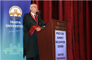 TRAKYA ÜNİVERSİTESİ İKTİSADİ VE İDARİ BİLİMLER FAKÜLTESİNDE 30. DÖNEM MEZUNİYET COŞKUSU