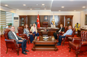 2011-2024 YILLARI ARASINDA BAYRAMPAŞA BELEDİYE BAŞKANLIĞI GÖREVİNDE BULUNAN ATİLA AYDINER, REKTÖR HATİPLER'İ ZİYARET ETTİ