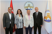 2011-2024 YILLARI ARASINDA BAYRAMPAŞA BELEDİYE BAŞKANLIĞI GÖREVİNDE BULUNAN ATİLA AYDINER, REKTÖR HATİPLER'İ ZİYARET ETTİ