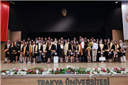 FEN FAKÜLTESİ ÖĞRENCİLERİ MEZUNİYET COŞKUSU YAŞADI