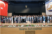 TRAKYA ÜNİVERSİTESİ SAĞLIK HİZMETLERİ MESLEK YÜKSEKOKULUNDA MEZUNİYET COŞKUSU
