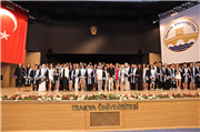 TRAKYA ÜNİVERSİTESİ SAĞLIK HİZMETLERİ MESLEK YÜKSEKOKULUNDA MEZUNİYET COŞKUSU
