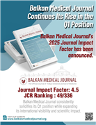 TRAKYA ÜNİVERSİTESİNİN ULUSLARARASI DERGİSİ BALKAN MEDICAL JOURNAL, DÜNYANIN EN ETKİLİ TIP DERGİLERİ ARASINDAKİ YÜKSELİŞİNİ SÜRDÜRÜYOR