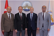 EDİRNE VALİ YARDIMCISI SIDKI ZEHİN’DEN REKTÖR PROF. DR. MUSTAFA HATİPLER’E VEDA ZİYARETİ