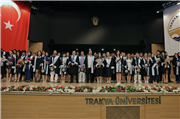 TRAKYA ÜNİVERSİTESİ ARDA MESLEK YÜKSEKOKULUNDA MEZUNİYET HEYECANI